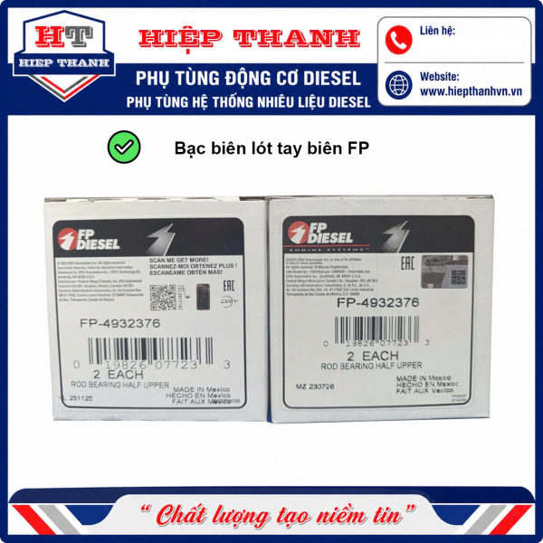 Bạc lót tay biên FP 4932376